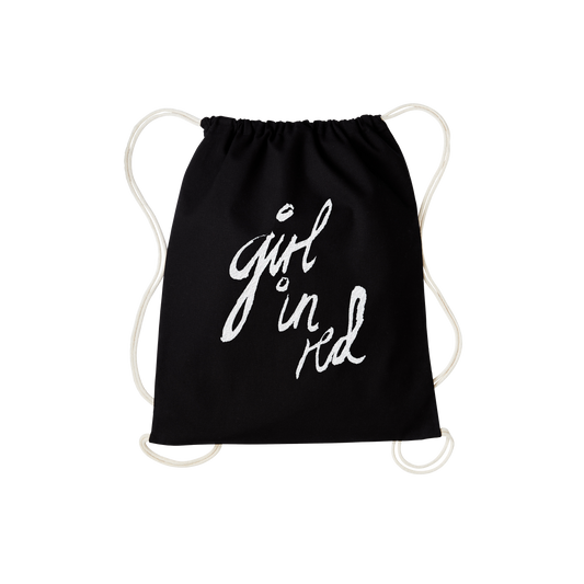 Girl In Red Gym Bag